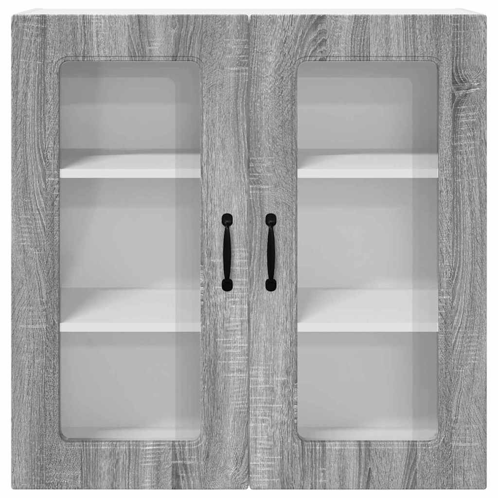 Vægskab til køkken Grå Sonoma 80 x 31 x 80 cm Konstrueret træ