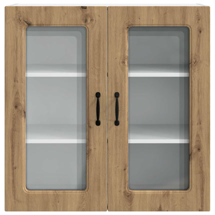 Panel til opvaskemaskine Kalmar Artisan Egetræ 80 x 31 x 80 cm