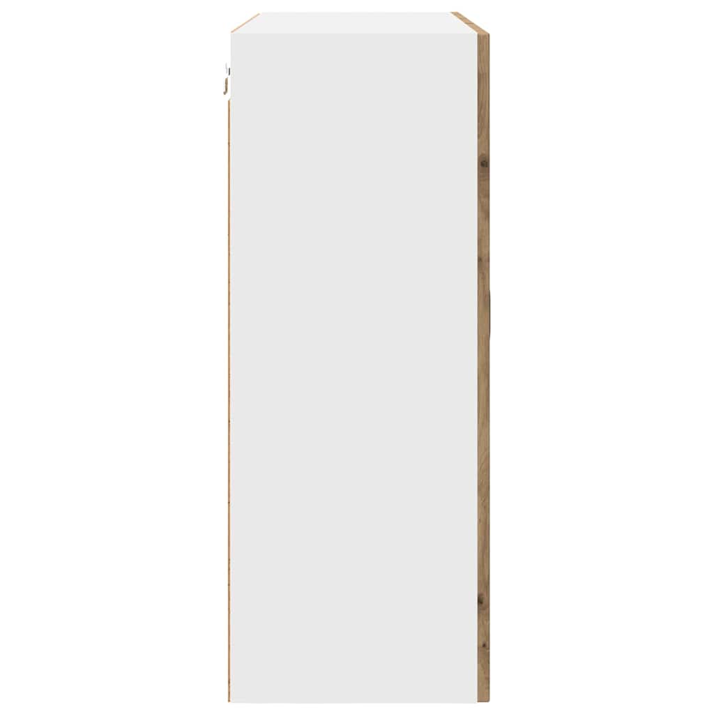 Vægskab til køkken med hylde Artisan Egetræ 80 x 31 x 80 cm