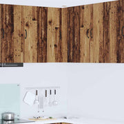 Vægskab til køkken Gammelt træ 57 x 57 x 80 cm Konstrueret træ