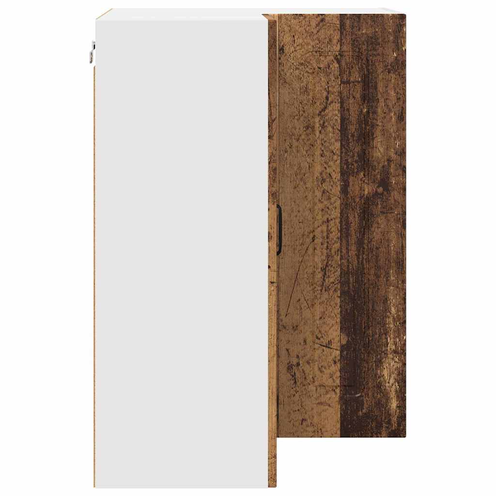 Vægskab til køkken Gammelt træ 57 x 57 x 80 cm Konstrueret træ