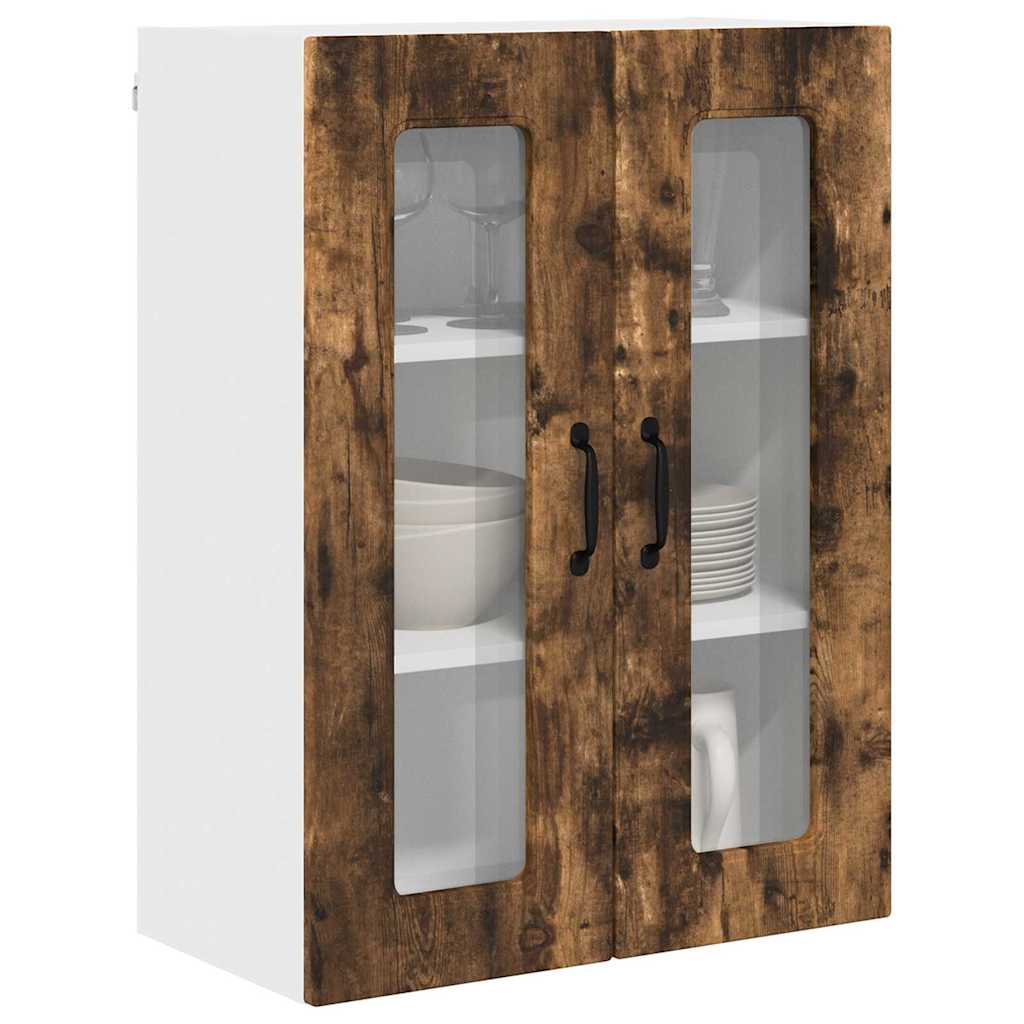 Vægskab til køkken Røget eg 60 x 31 x 80 cm Konstrueret træ