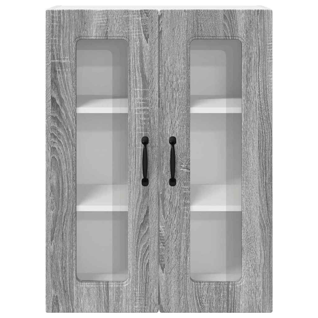 Vægskab til køkken Grå Sonoma 60 x 31 x 80 cm Konstrueret træ