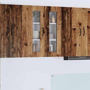 Vægskab til køkken Gammelt træ 60 x 31 x 80 cm Konstrueret træ