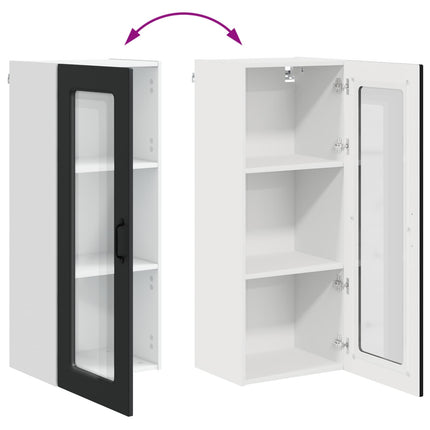 Panel til opvaskemaskine Kalmar Sort 40 x 31 x 100 cm