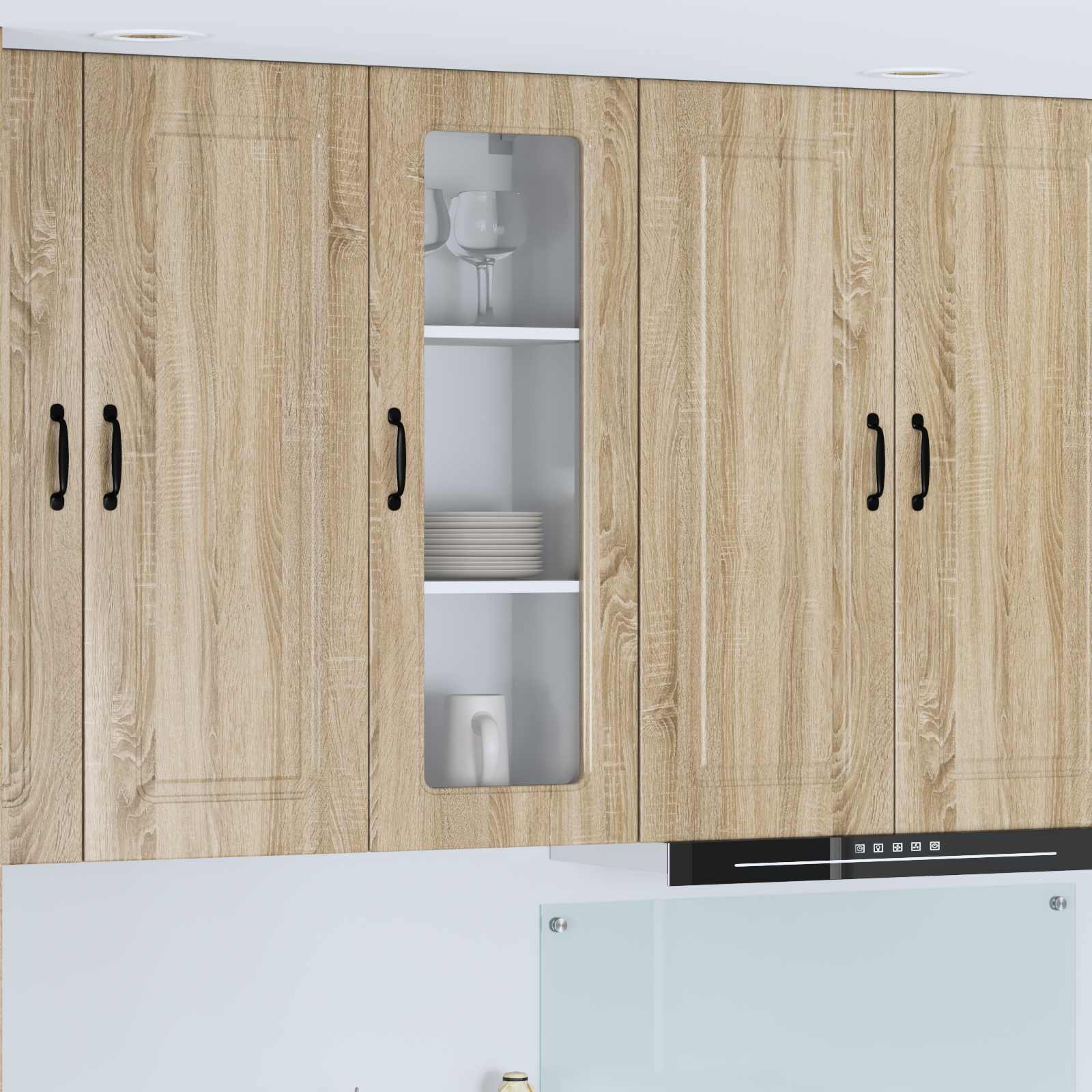 Panel til opvaskemaskine Kalmar Sonoma eg 40 x 31 x 100 cm