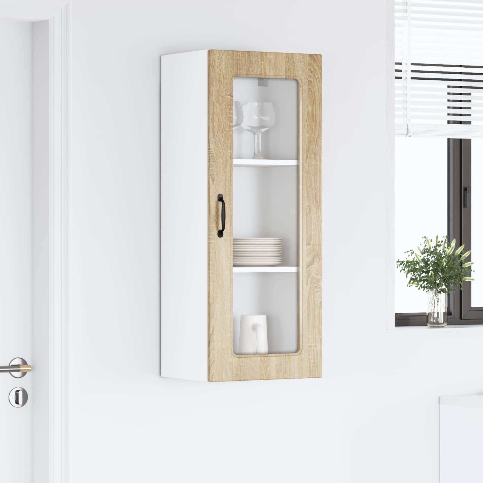 Panel til opvaskemaskine Kalmar Sonoma eg 40 x 31 x 100 cm