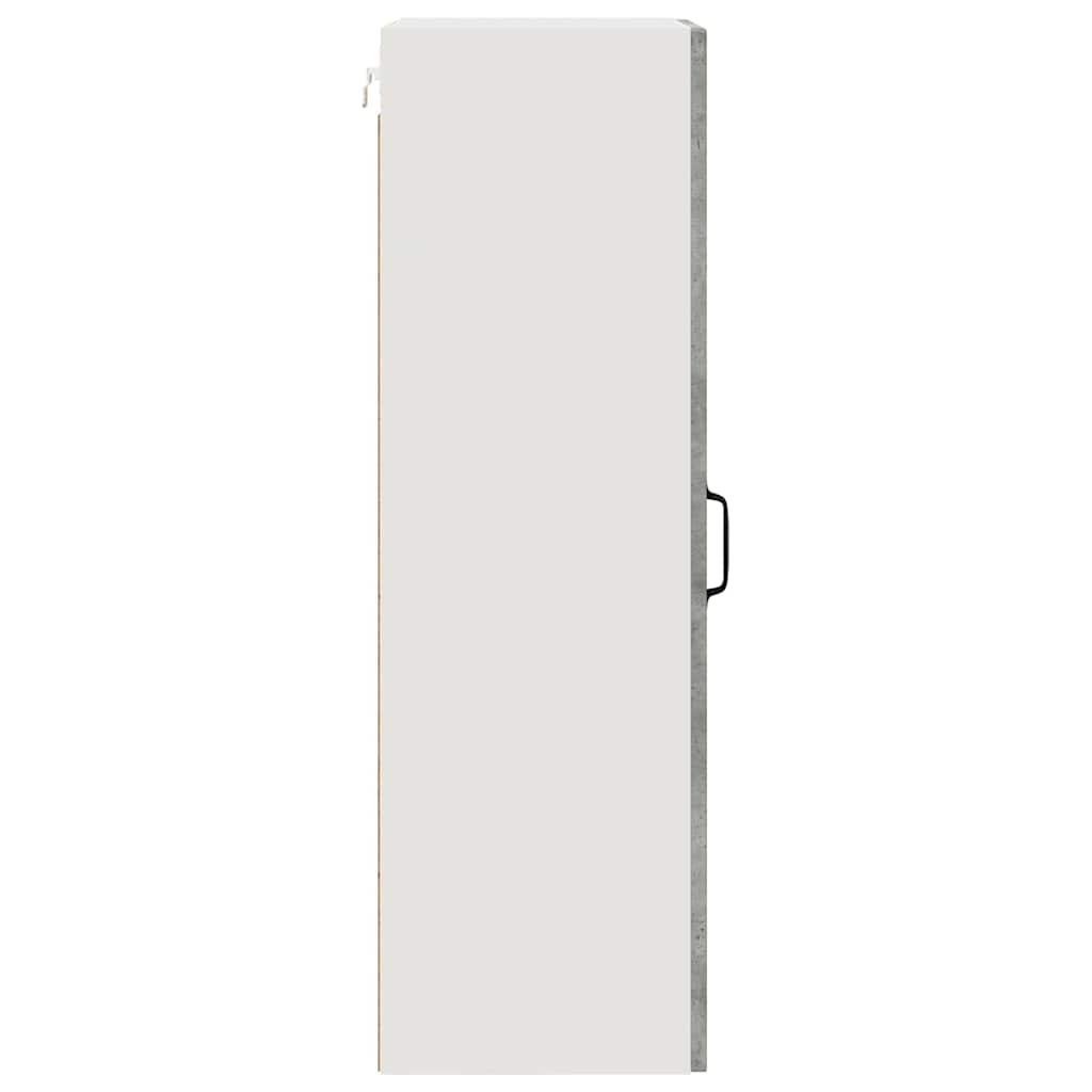 Vægskab til køkken Beton Grå 40 x 31 x 100 cm Konstrueret træ