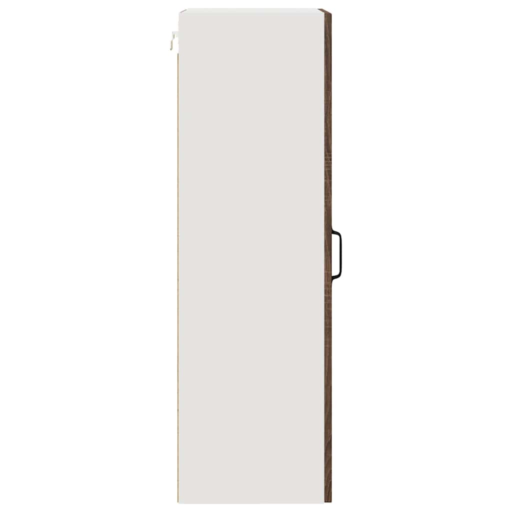 Vægskab til køkken Brun eg 40 x 31 x 100 cm Konstrueret træ