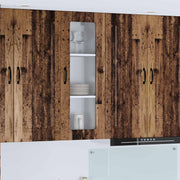 Panel til opvaskemaskine Kalmar Gammelt træ 40 x 31 x 100 cm