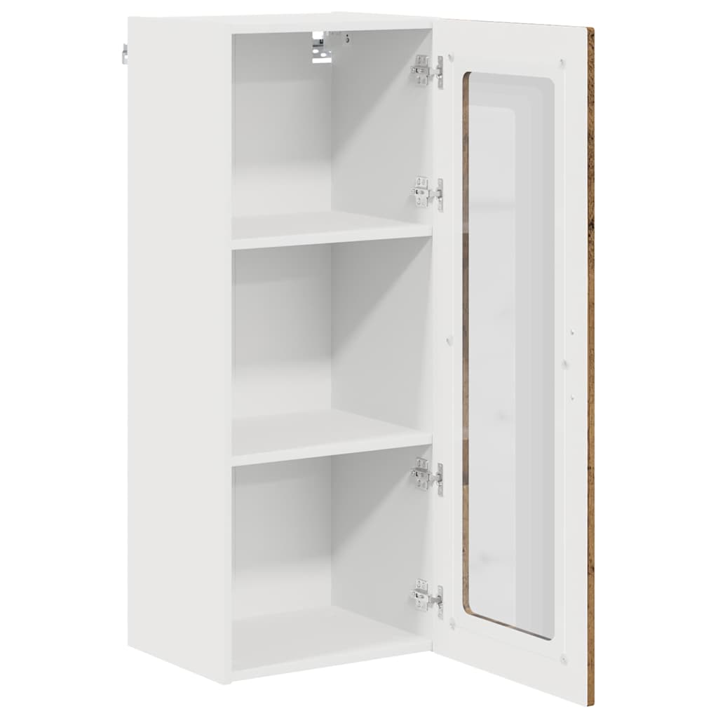 Vægskab til køkken Gammelt træ 40 x 31 x 100 cm Konstrueret træ