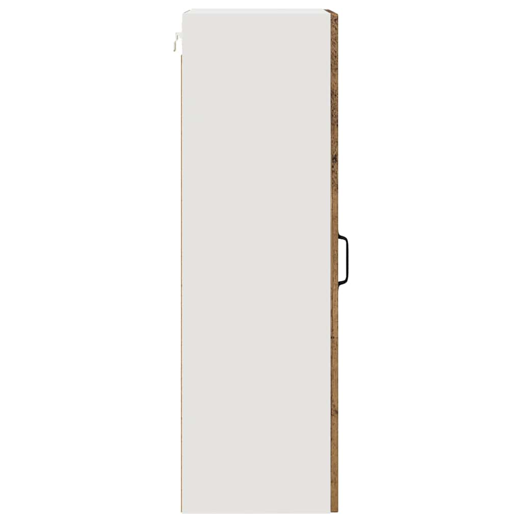 Vægskab til køkken Gammelt træ 40 x 31 x 100 cm Konstrueret træ