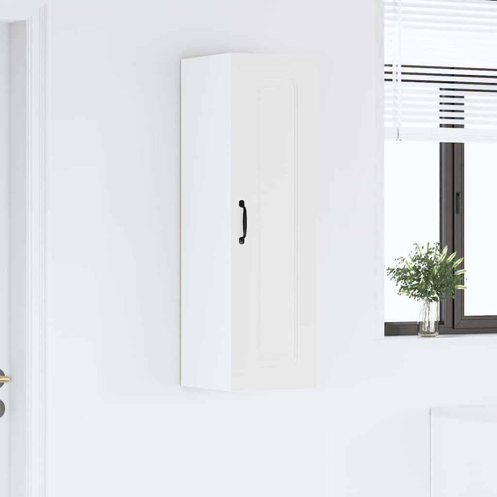 Vægskab til køkken Hvid 30 x 31 x 100 cm Konstrueret træ