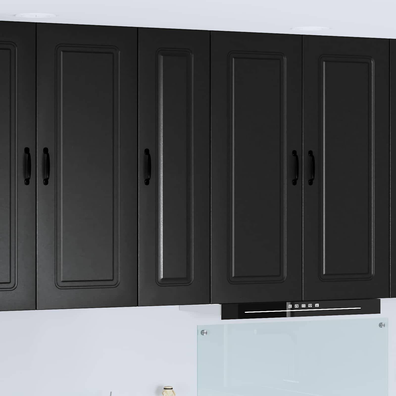 Panel til opvaskemaskine Kalmar Sort 30 x 31 x 100 cm