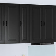 Panel til opvaskemaskine Kalmar Sort 30 x 31 x 100 cm