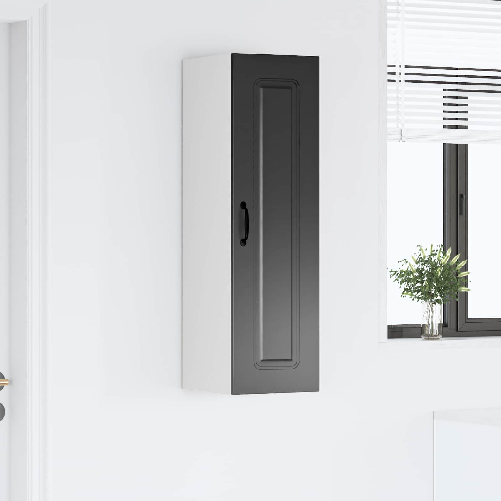 Panel til opvaskemaskine Kalmar Sort 30 x 31 x 100 cm
