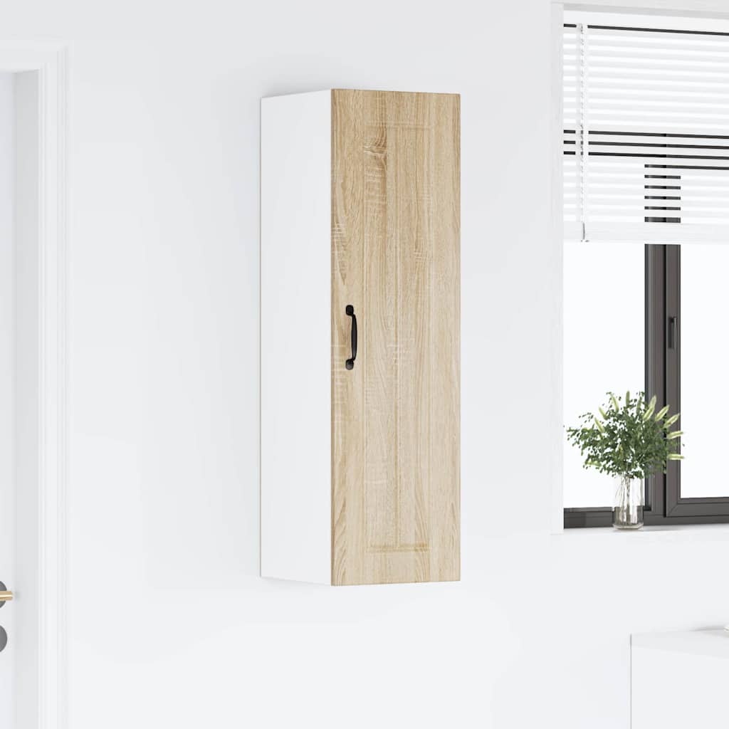 Vægskab til køkken Sonoma eg 30 x 31 x 100 cm Konstrueret træ