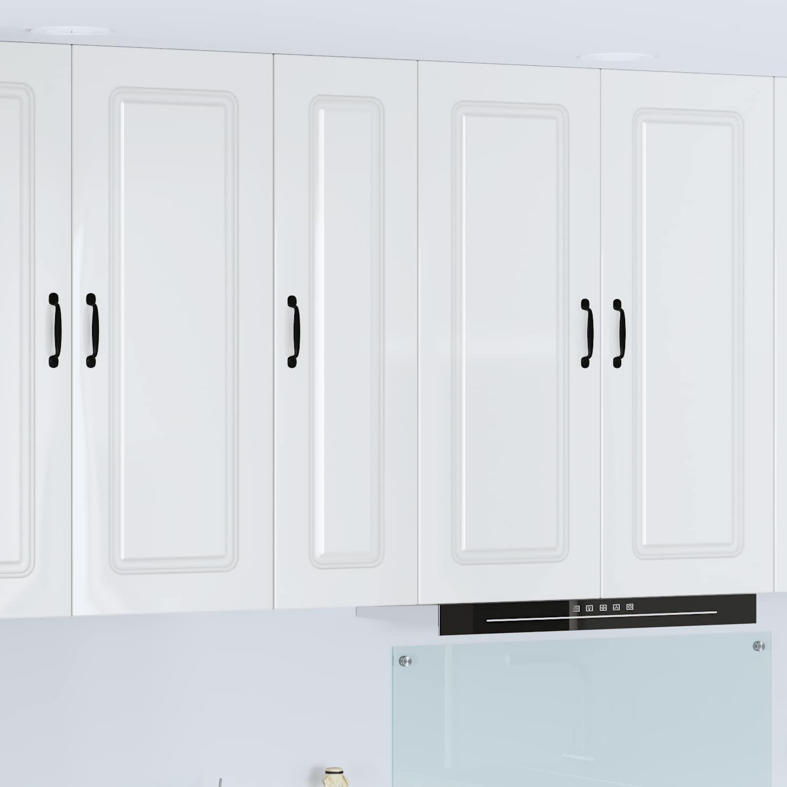 Panel til opvaskemaskine Kalmar Høj gloss hvid 30 x 31 x 100 cm