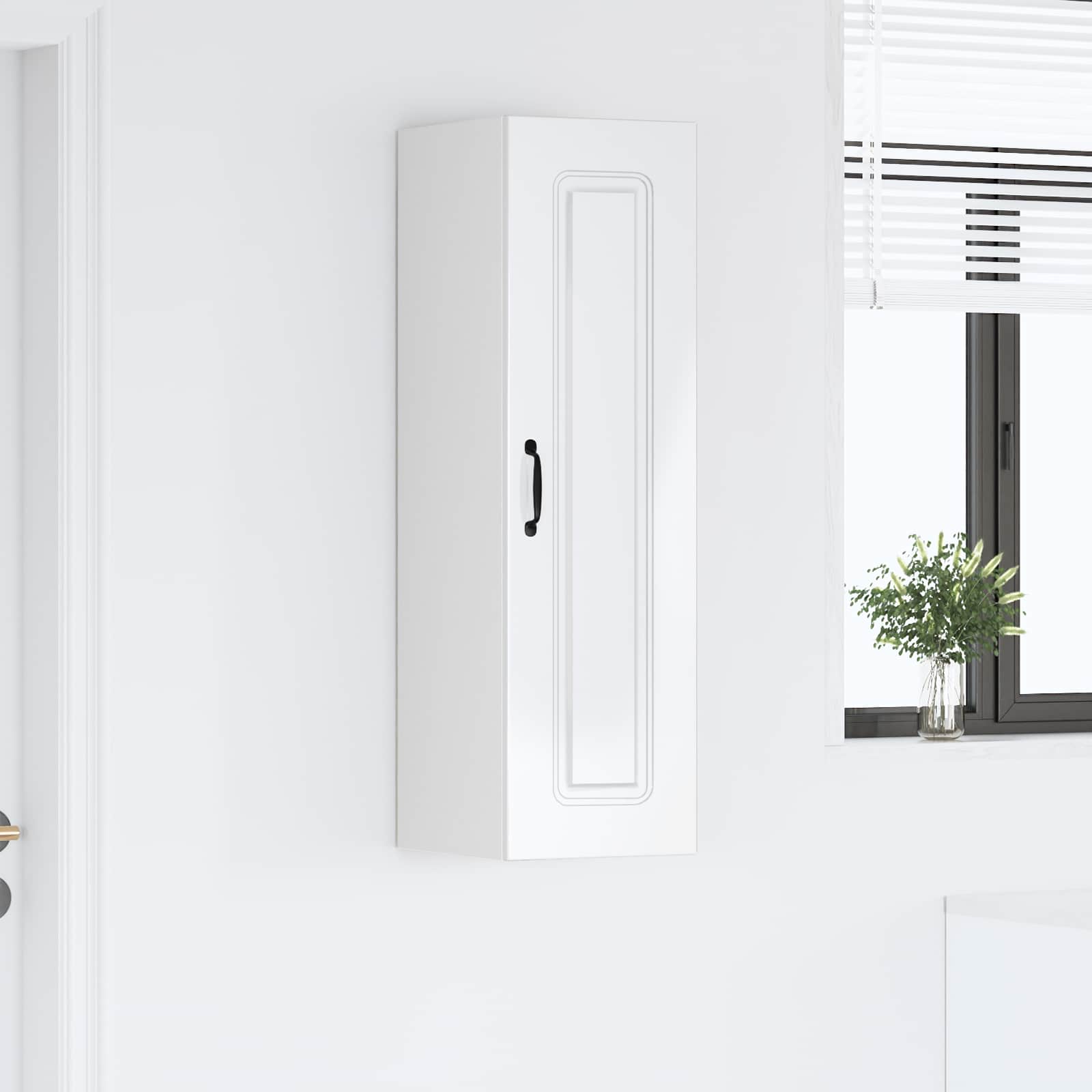 Panel til opvaskemaskine Kalmar Høj gloss hvid 30 x 31 x 100 cm