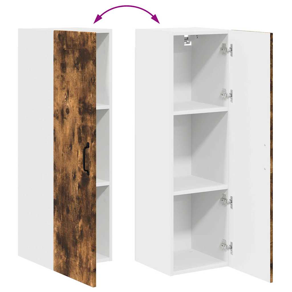 Vægskab til køkken Røget eg 30 x 31 x 100 cm Konstrueret træ