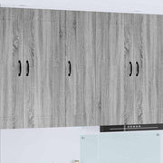 Vægskab til køkken Grå Sonoma 30 x 31 x 100 cm Konstrueret træ