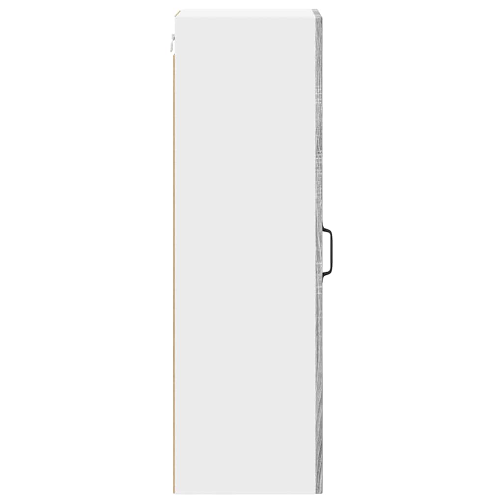 Vægskab til køkken Grå Sonoma 30 x 31 x 100 cm Konstrueret træ