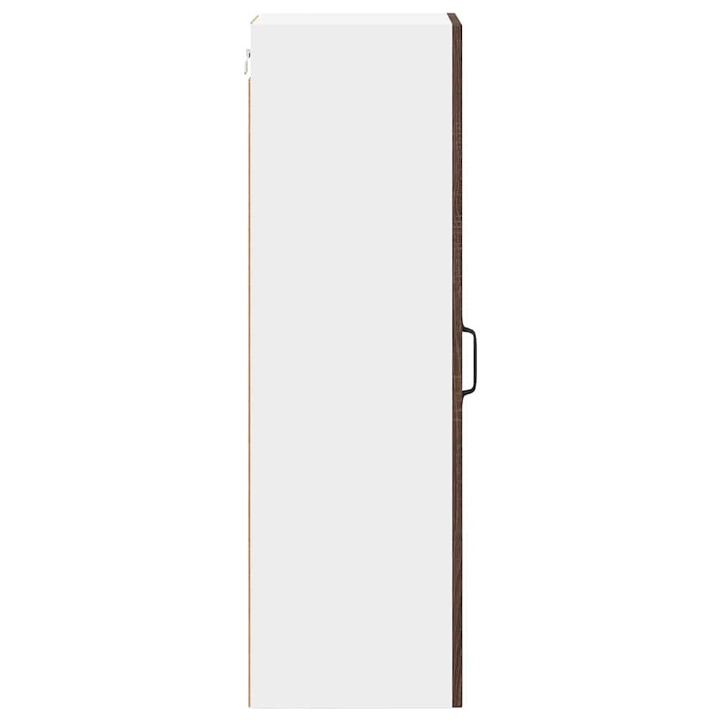 Vægskab til køkken Brun eg 30 x 31 x 100 cm Konstrueret træ