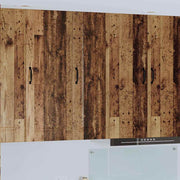 Vægskab til køkken Gammelt træ 30 x 31 x 100 cm Konstrueret træ