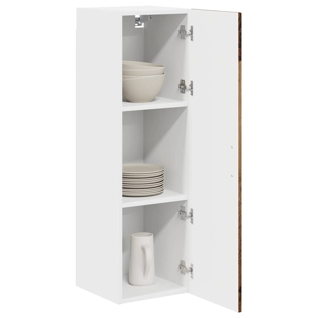 Vægskab til køkken Gammelt træ 30 x 31 x 100 cm Konstrueret træ