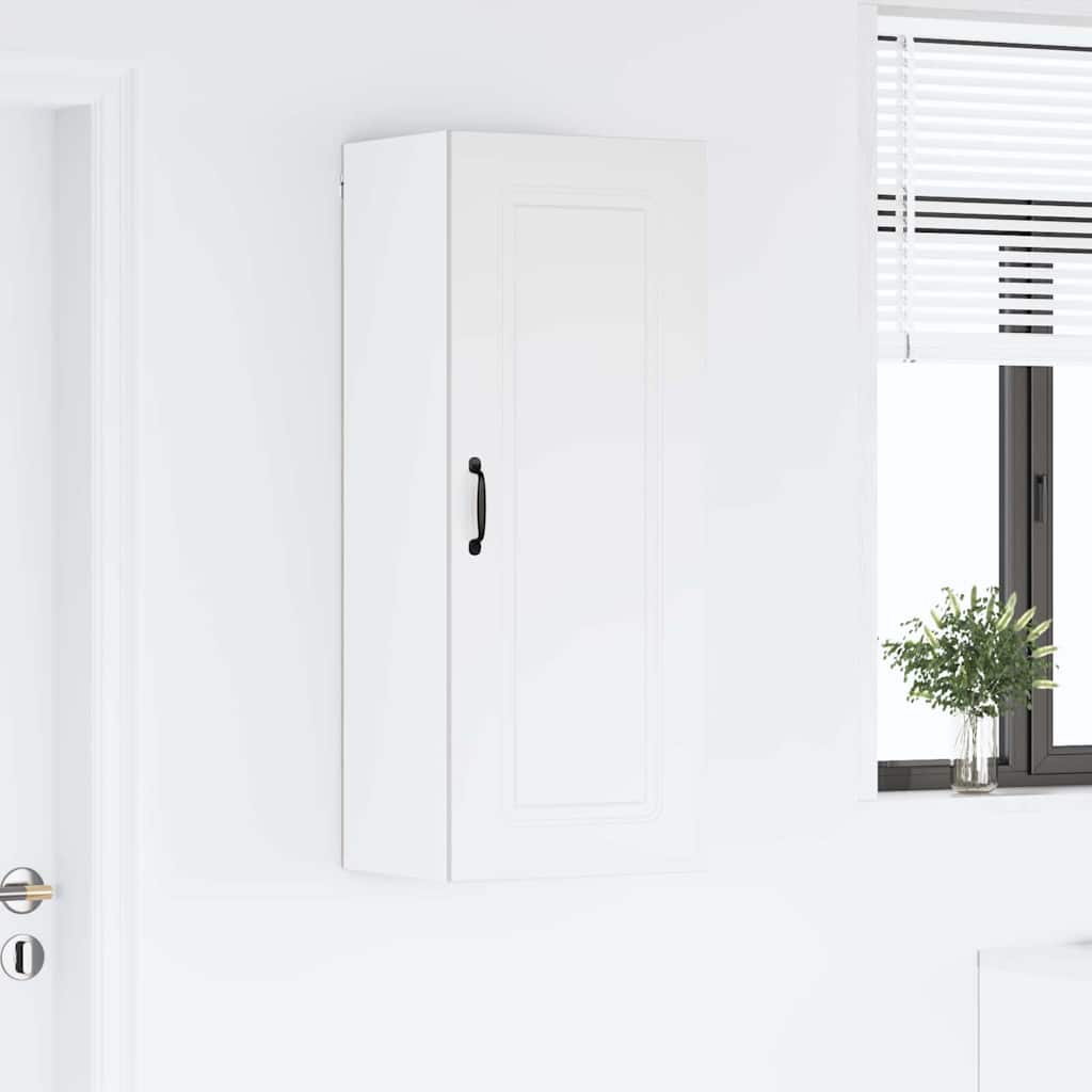 Vægskab til køkken Hvid 40 x 31 x 100 cm Konstrueret træ
