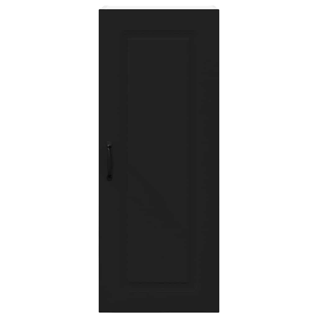 Vægskab til køkken Sort 40 x 31 x 100 cm Konstrueret træ