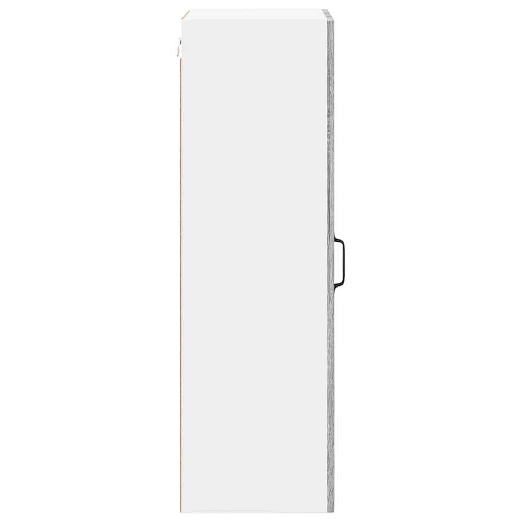 Vægskab til køkken Grå Sonoma 40 x 31 x 100 cm Konstrueret træ