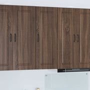 Panel til opvaskemaskine Kalmar Brun eg 40 x 31 x 100 cm