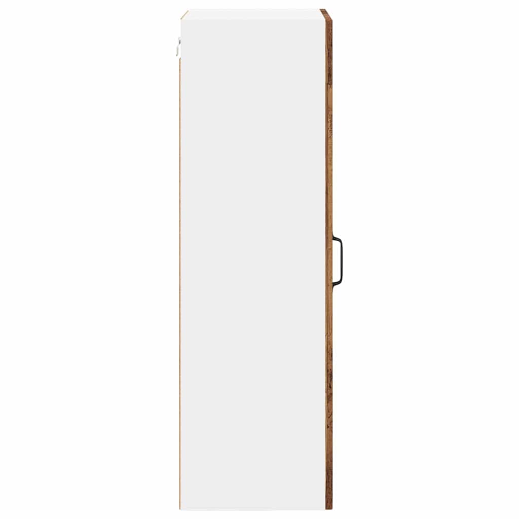 Vægskab til køkken Gammelt træ 40 x 31 x 100 cm Konstrueret træ