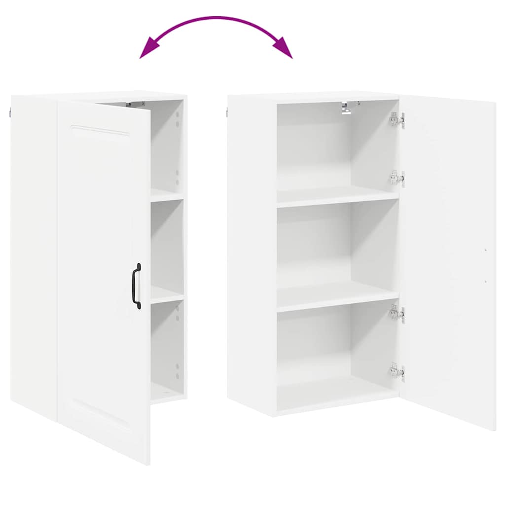 Vægskab til køkken Hvid 50 x 31 x 100 cm Konstrueret træ