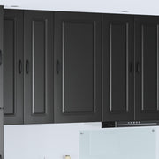 Panel til opvaskemaskine Kalmar Sort 50 x 31 x 100 cm