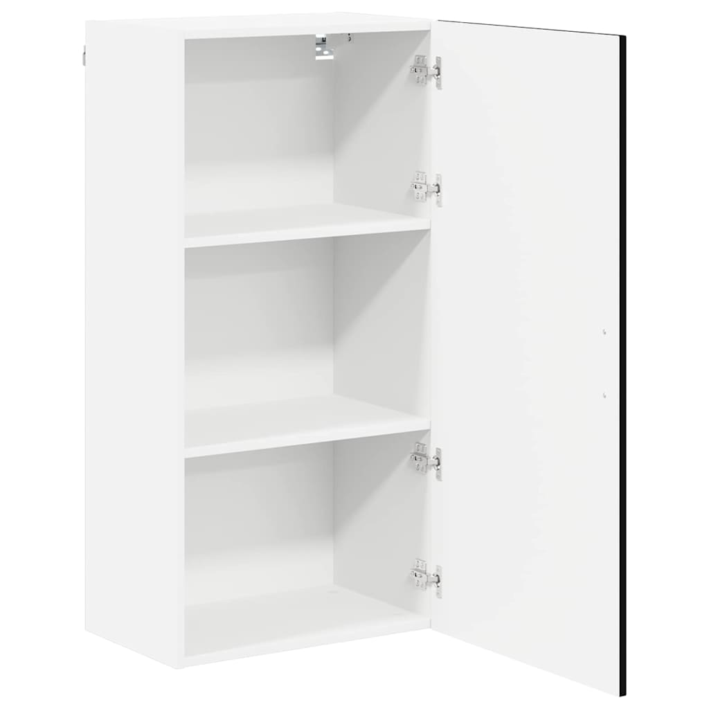 Vægskab til køkken Sort 50 x 31 x 100 cm Konstrueret træ