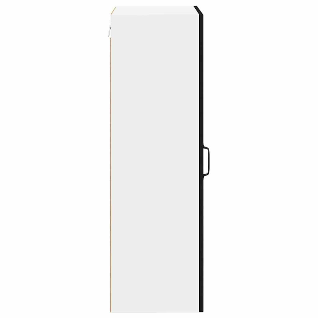 Vægskab til køkken Sort 50 x 31 x 100 cm Konstrueret træ