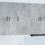 Vægskab til køkken Beton Grå 50 x 31 x 100 cm Konstrueret træ