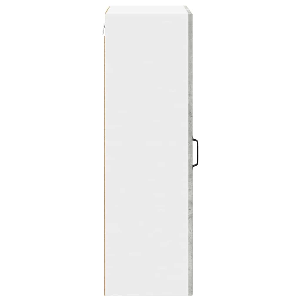 Vægskab til køkken Beton Grå 50 x 31 x 100 cm Konstrueret træ