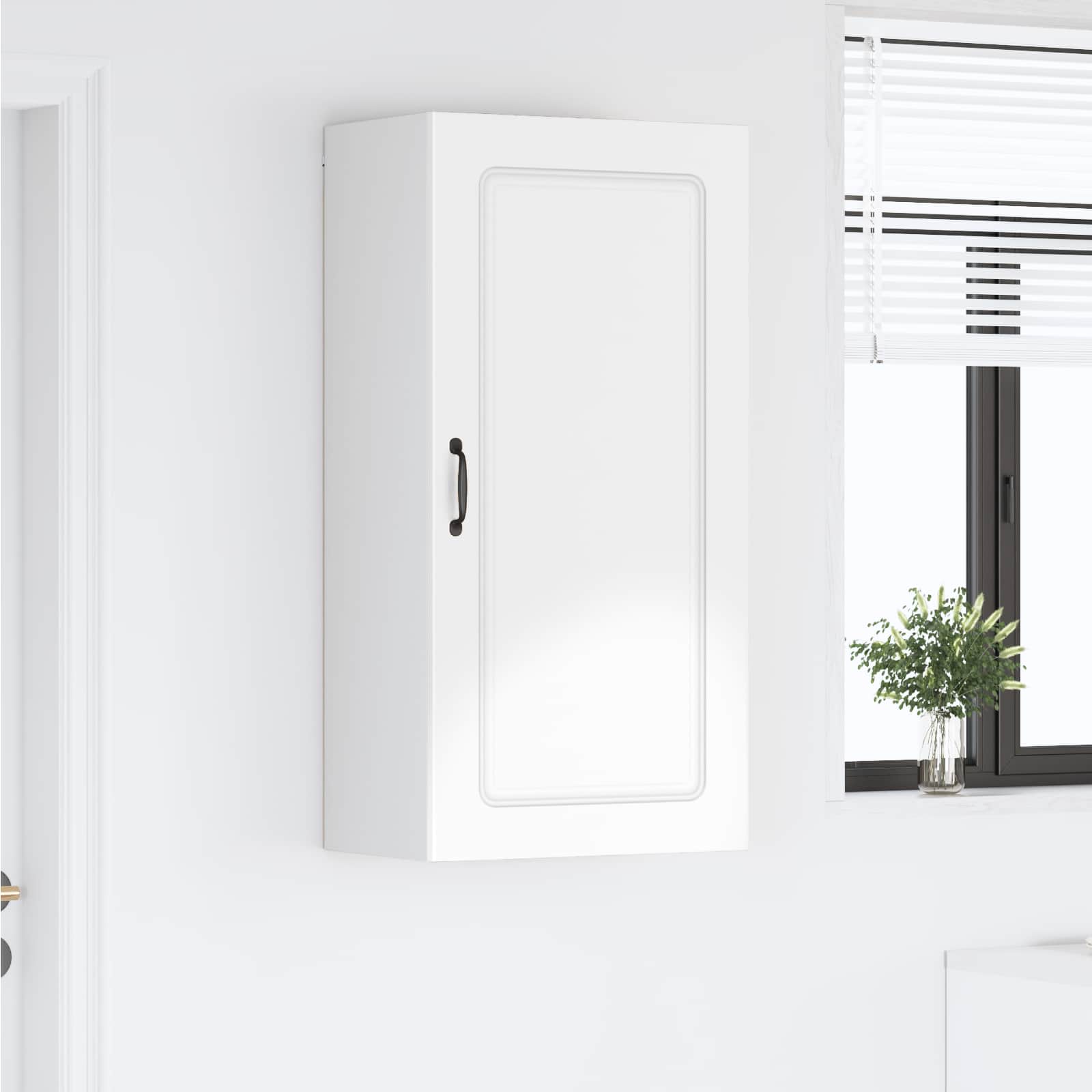 Panel til opvaskemaskine Kalmar Høj gloss hvid 50 x 31 x 100 cm