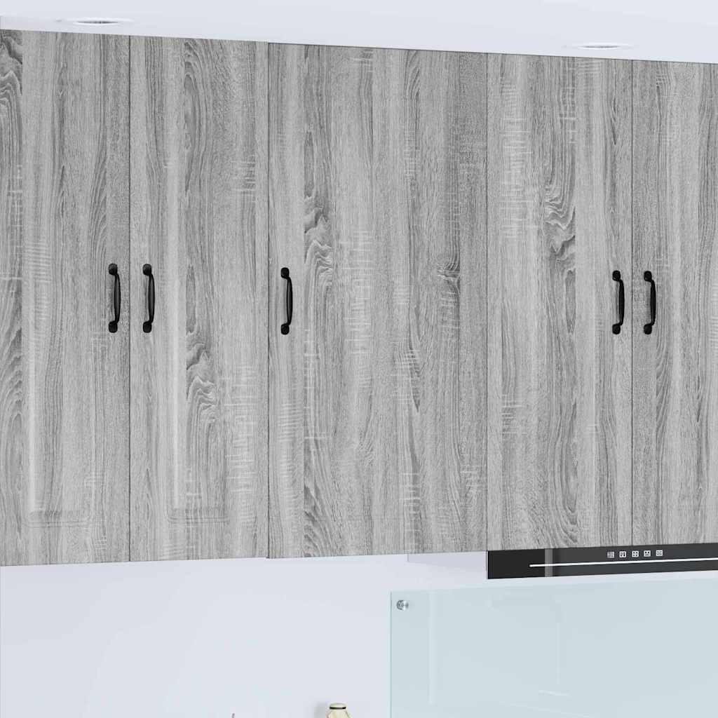 Vægskab til køkken Grå Sonoma 50 x 31 x 100 cm Konstrueret træ
