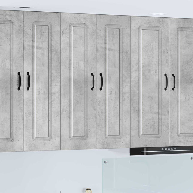 Panel til opvaskemaskine Kalmar Beton Grå 60 x 31 x 100 cm