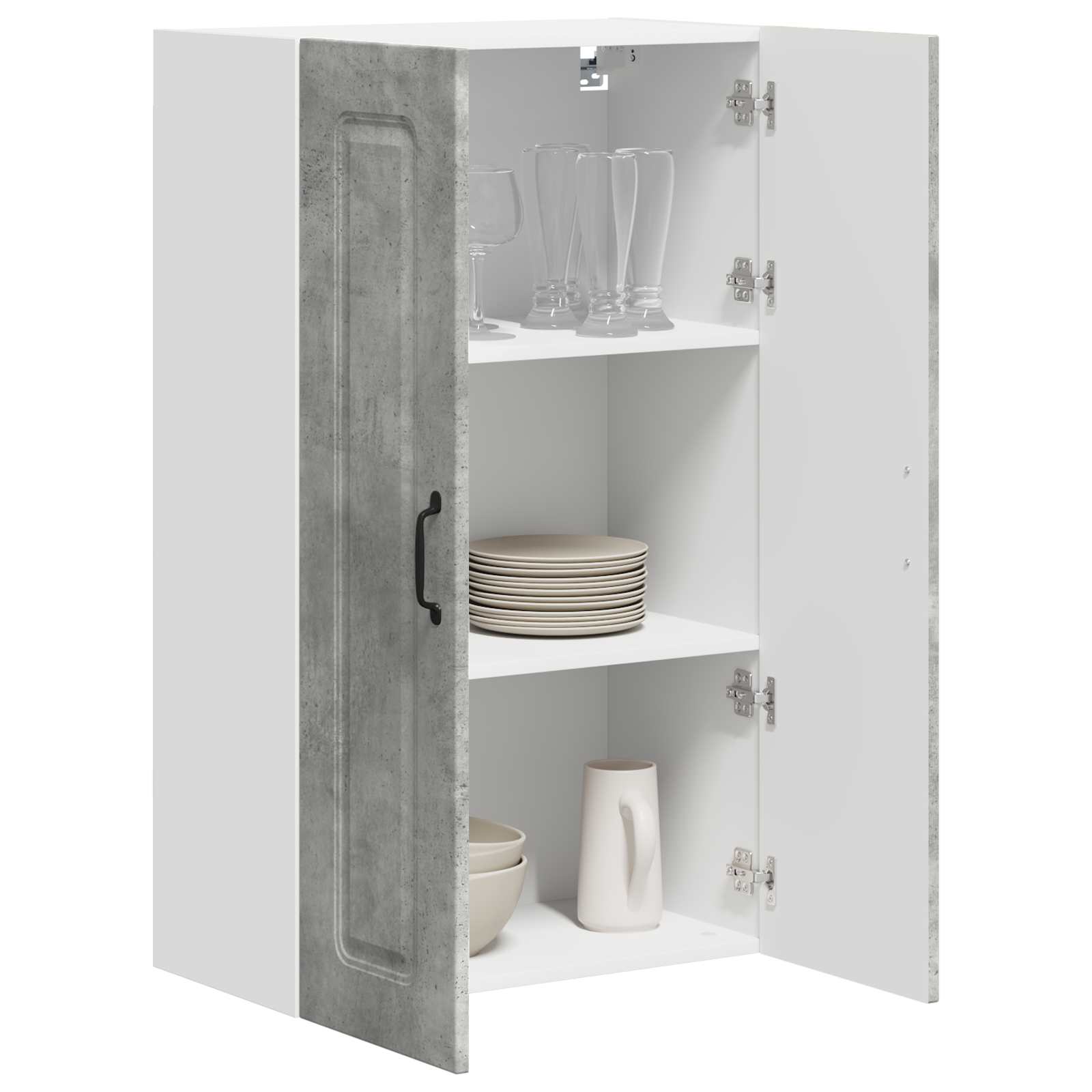 Panel til opvaskemaskine Kalmar Beton Grå 60 x 31 x 100 cm