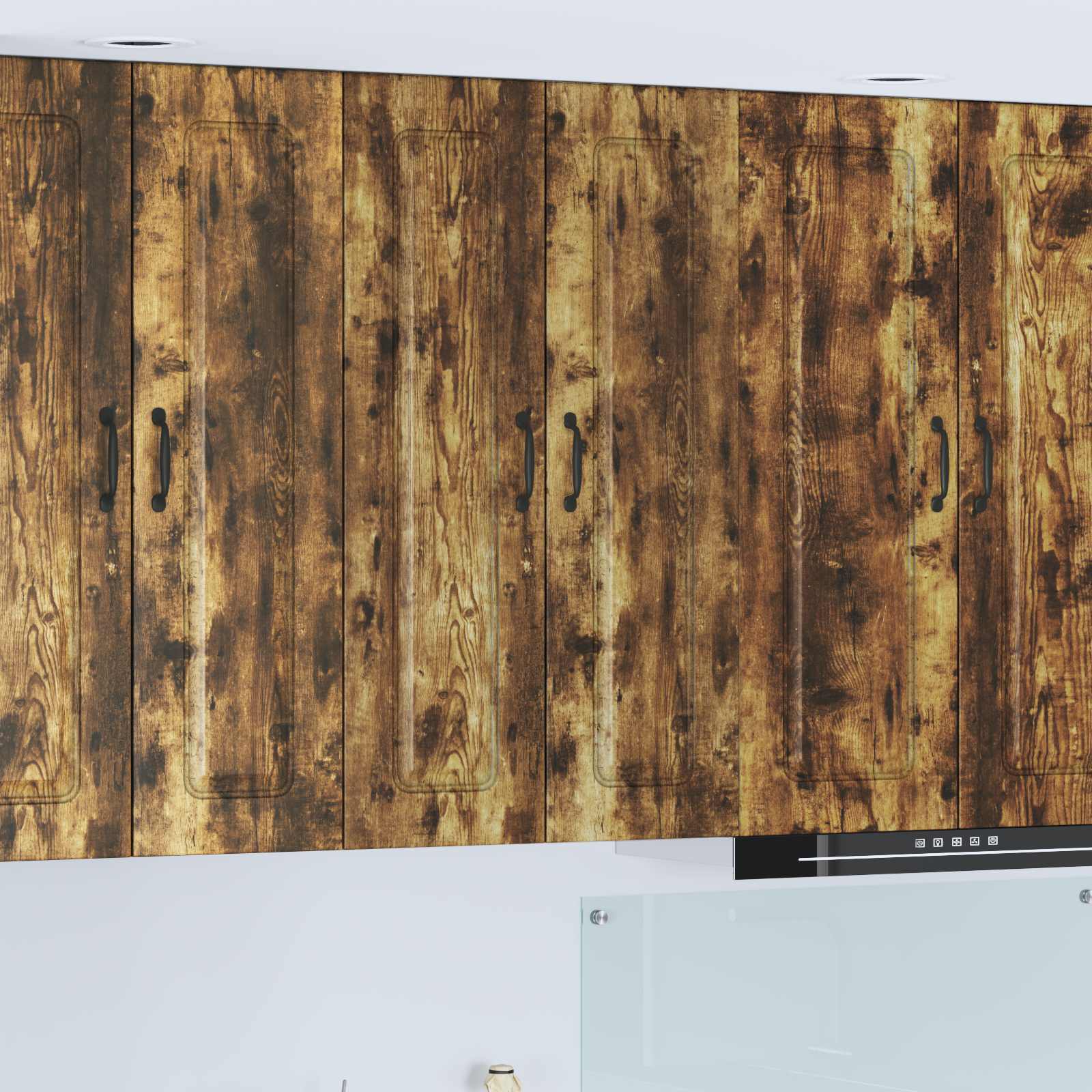 Panel til opvaskemaskine Kalmar Røget eg 60 x 31 x 100 cm