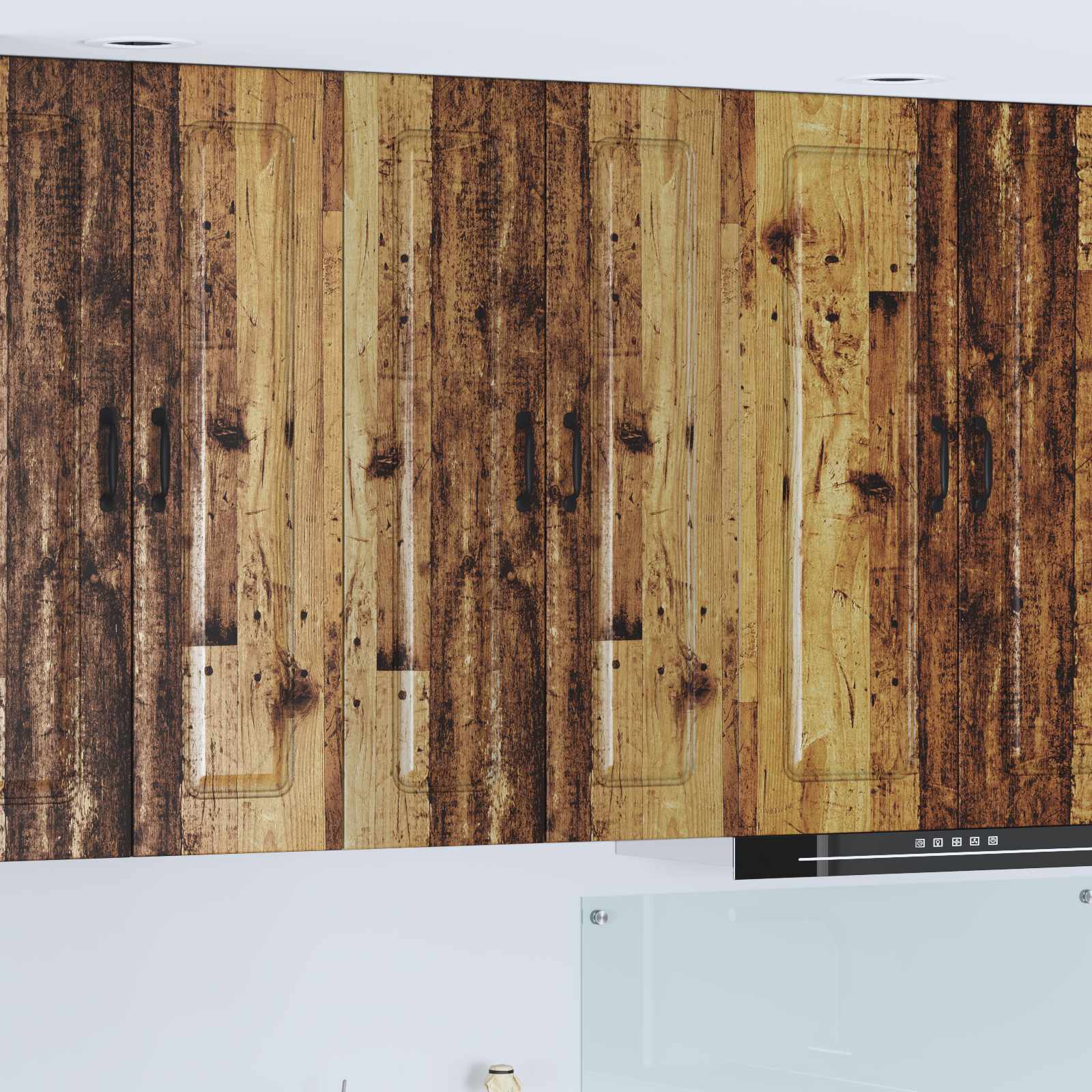 Panel til opvaskemaskine Kalmar Gammelt træ 60 x 31 x 100 cm