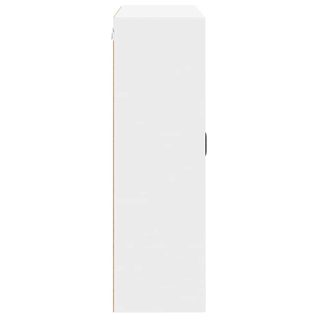 Vægskab til køkken Hvid 80 x 31 x 100 cm Konstrueret træ