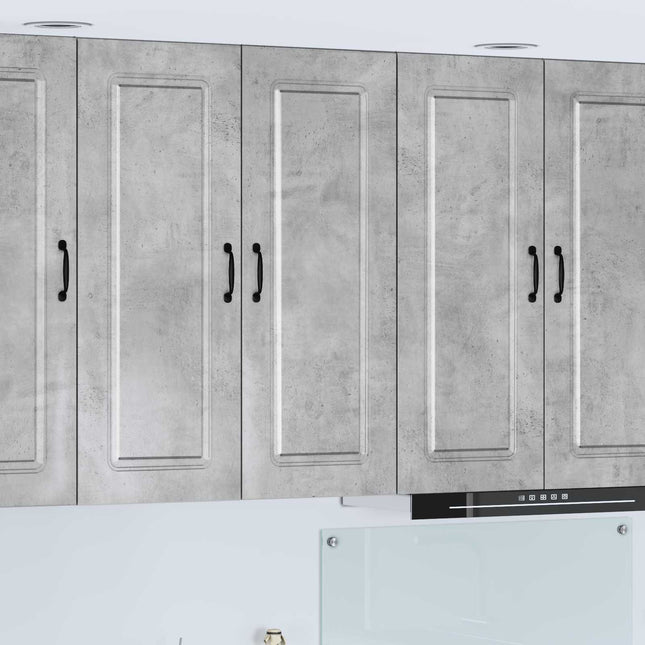 Panel til opvaskemaskine Kalmar Beton Grå 80 x 31 x 100 cm