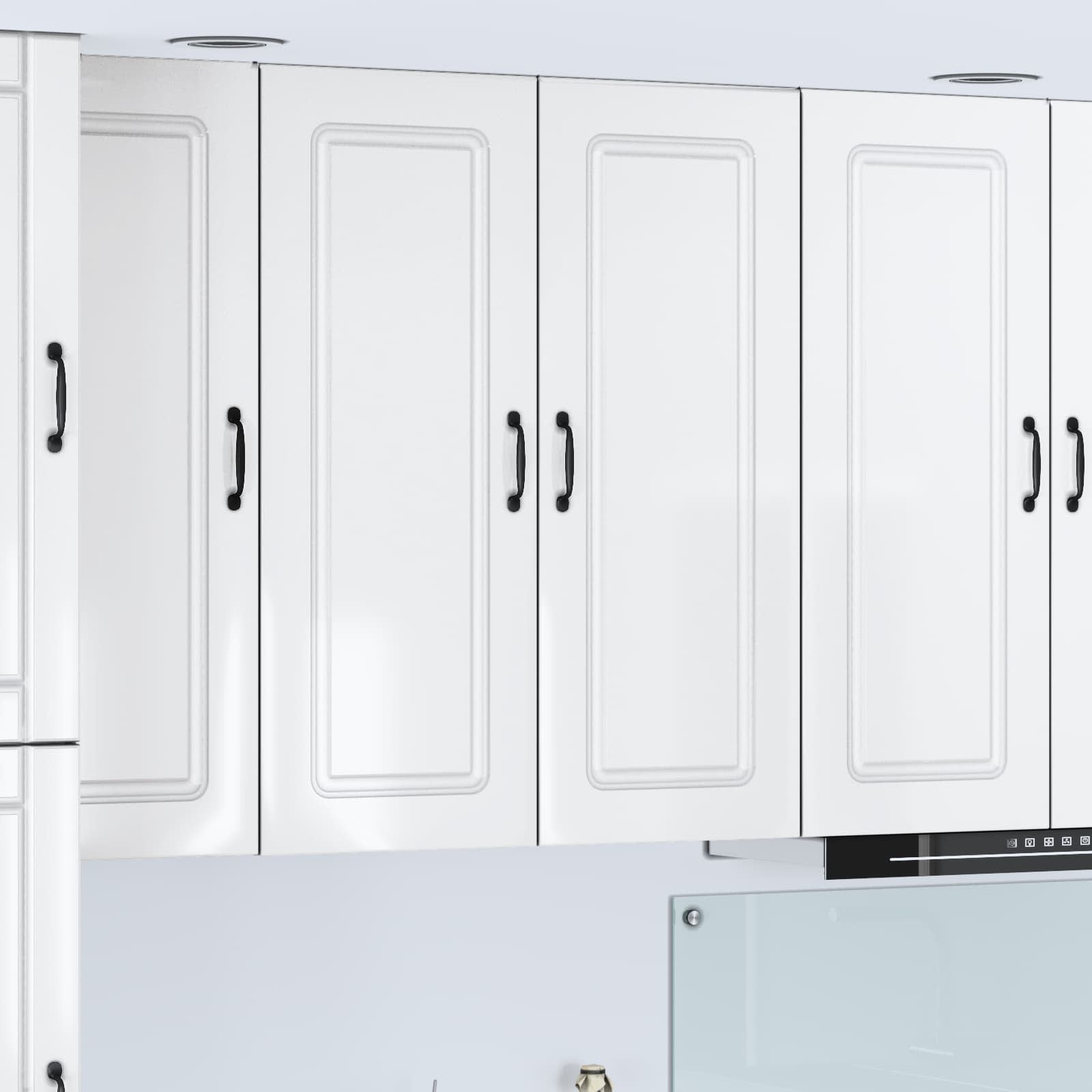 Panel til opvaskemaskine Kalmar Høj gloss hvid 80 x 31 x 100 cm