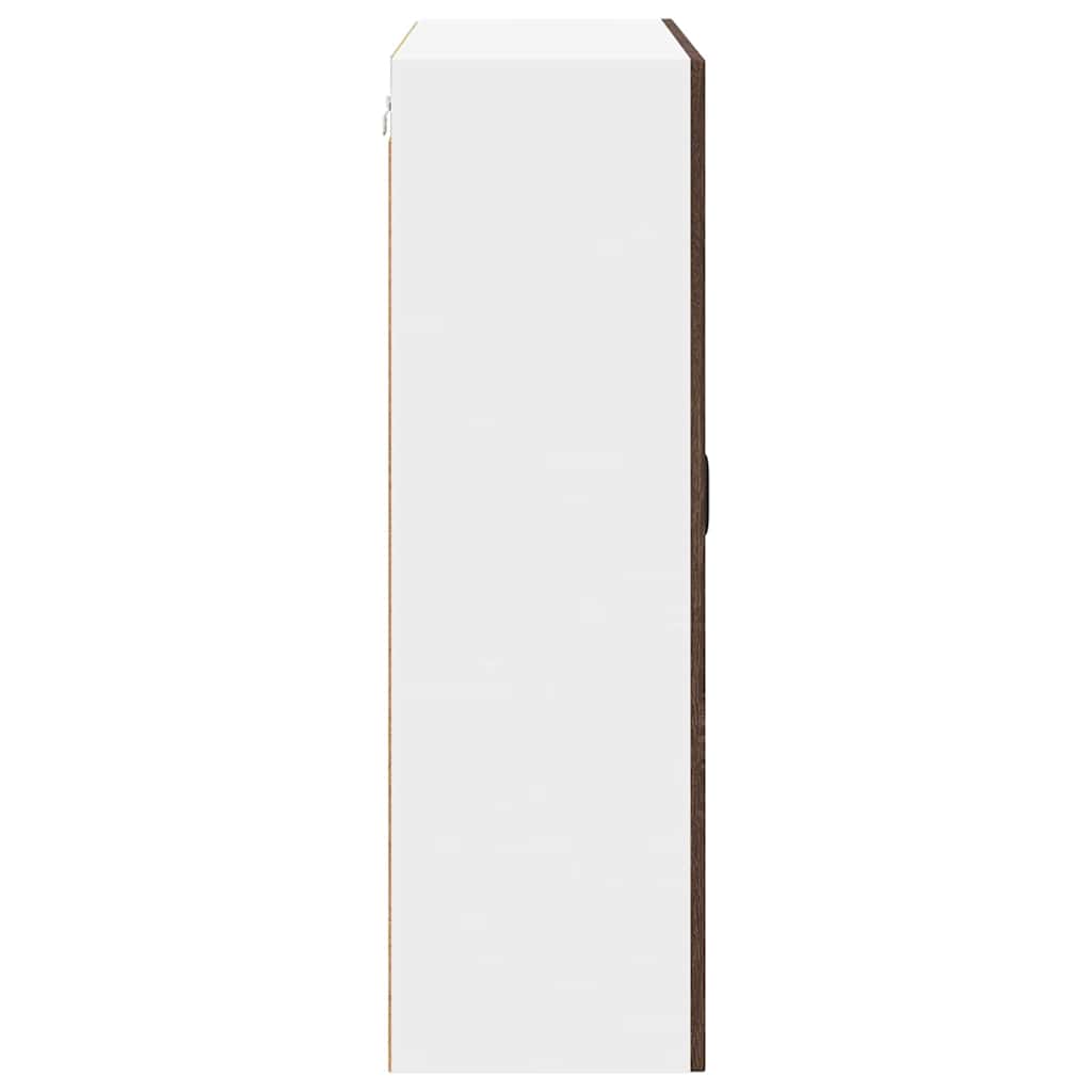 Vægskab til køkken Brun eg 80 x 31 x 100 cm Konstrueret træ